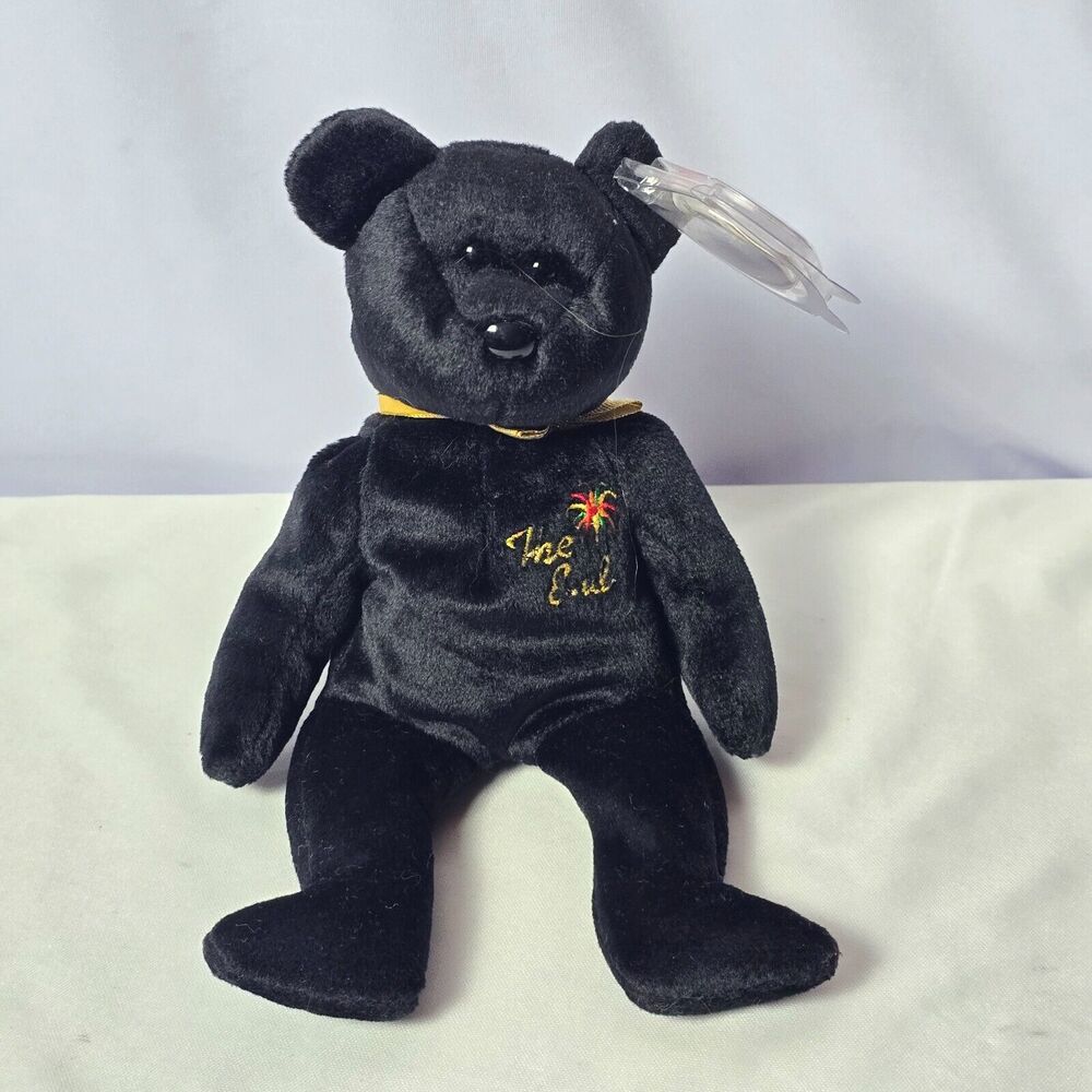 TY Beanie Baby The‎ End Retired Collectible Bear  Original Hang Tag